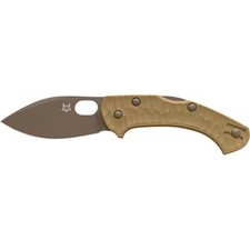 Fox Knives Zero 2.0 Desert Warrior Stainless Steel Lockback Blade FRN Handle picture
