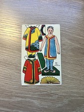 1914 J. Alan Fletcher Postcard #33 Cut Out Paper Doll “San Toy Chinese” picture