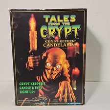 Trendmasters - Tales From The Crypt Candelabra Crypt Keeper Light Up - WORKING picture