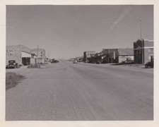 1935 Press Photo View of Main Street in Texline, Texas near U.S. Highway 87 picture