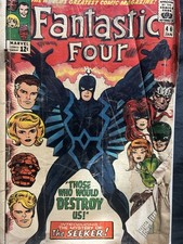 Marvel Fantastic Four #46 (1966) Those Who Would FantDestroy Us Stan Lee, Kirby picture