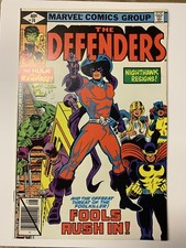 The Defenders #74/Bronze Age Marvel Comic Book/Foolkiller/NM picture