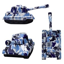 Camo Tank 4pc Metal Herb Spice tobacco Grinder with pipe glass bowl Novelty gift picture