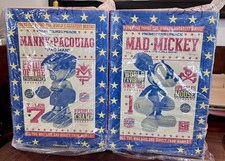 MINDstyle Bloc28 SDCC Mad Mickey × Manny Pacquiao Vinyl Figure Set with Bag picture