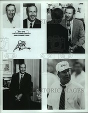 1987 Press Photo Pat Dye, Auburn University Head Football and Director picture