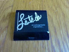 Vintage La-Te-Da Matchbook Key West FL La Terraza De Marti Collectible 1980-90's picture