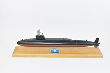 USS Thomas A. Edison SSBN-610 Submarine Model,Navy,Scale Model,Mahogany,20 picture