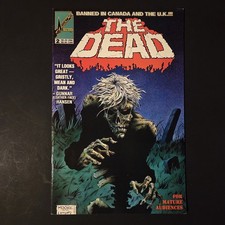 The Dead #2 vol. 90’s Zombie Horror  Arrow Comics 1993 Cb5  picture