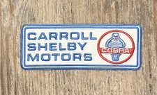Vintage Carroll Shelby Motors Patch picture