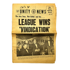 1971 Italian American Civil Rights League UNITY NEWS Vol 1 Joe Colombo IACRL Mob picture