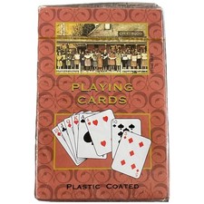 Vintage Saturday Post Sherwood Brands Playing Cards NEW picture