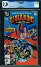 Centurions 2 CGC 9.8 NM-MT WP Origin of Centurions DC 1987 picture