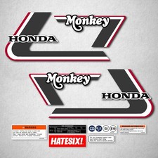 Sticker Decal Honda Monkey 125 Z125 side cover fuel tank picture