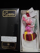 Vintage 1997 Christopher Radko Piglet (331/5000) Glass Ornament Christmas picture