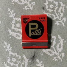 VTG Patti’s Restaurant Cape Cod Full Matchbook picture