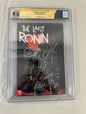 TMNT: THE LAST RONIN #1, CGC 9.6, SS, SIGNED & SKETCHED KEVIN EASTMAN, IDW picture