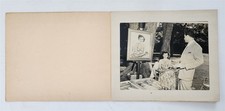 1949 vintage DAVID IMMERMAN painting ESTELLE SHAPIRO PHOTO dixville notch nh picture