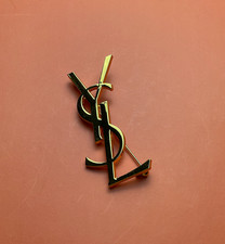 Gold Yves Saint Laurent With Big Logo picture