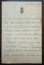 Princess Shakhovskoy Count Ignatieff Cheka Prison Imperial Russian Signed 1921 picture