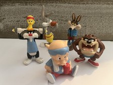 5 Lot Looney Gym Workout Applause 90's.  Bugs Porky Taz Tweety picture
