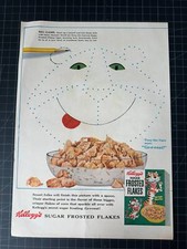 Vintage 1952 Kellogg’s Frosted Flakes Cereal Print Ad picture