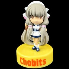 Vintage Amada Chobits Chii Chi Maid Dress Bottle Cap Mascot Anime Figure Japan picture