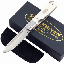 Fallkniven Gentleman's Linerlock Folding Pocket Knife Cobalt Steel Blade picture