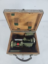 1961 Wild Heerbrugg Surveying Target Set USDA Forest Service Prism Case No Base picture