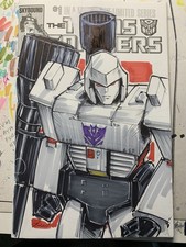 Transformers 1 Original Sketch Cover Variant picture