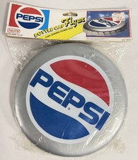 Pepsi Bottle Cap Flyer 1980’s Fun-Shaped Flying Disc Nasta #15515 Frisbee picture