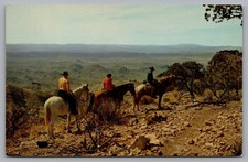 Horseback Riding Tour, Big Bend National Park, TX.   Postcard TS-149 picture