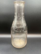 1920’s BOWMAN Dairy Company, Chicago IL Quart Milk Bottle No Lid picture