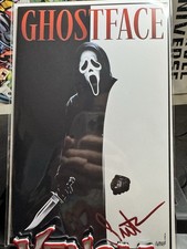 Surturs Horror Homage Ghost Face Blind Bag 2026 Exclusive Ltd 6/20 MINT Signed picture