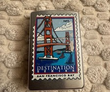 2000 Zippo Lighter Destination Series San Francisco Bay  Very Good Condition. picture