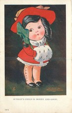 c1910 Sunny Child is Bonny and good Ullman Mfg. company Postcard 26-5035 picture