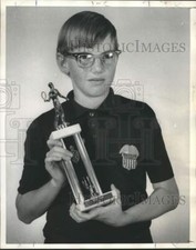 1970 Press Photo John Quick, Winner of Houston Table Tennis Tournament picture