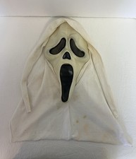 Vintage 90s Scream Gen 1 Ghost Face White Shroud Fun World Div Mask picture