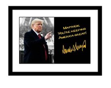 Donald Trump 5x7 Signed Photo personalized to YOUR NAME 2020 maga autographed picture