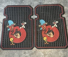 Vintage WB Car Trunk Floor Mats Tweety Sylvester Yosemite Taz Looney Tunes picture