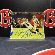 Jeremy Shockey Autographed New Orleans Saints 8x10 Signed Photo BAS Beckett COA picture