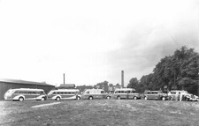 F48/ Newark Ohio RPPC Postcard REPRINT c1970s Ohio Rapid Transport Bus 2 picture
