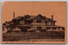 C1910s - The Country Club San Antonio Texas Exterior View Postcard P24 picture