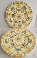 VINTAGE ROYAL WORCHESTER EDWARDIAN FRUIT & FLOWER DINNER PLATES 10 1/2