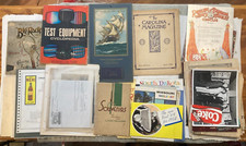 Lot vintage paper, booklets, newspaper, notebook, ads, Ringling circus 1924-1985 picture