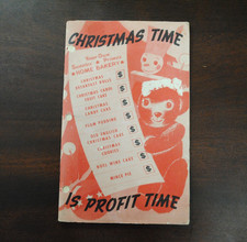 RARE Vintage 1937 Christmas Time Sweetex Primex Home Bakery How-to Booklet  picture