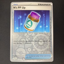 N's PP Up 153/159 Uncommon Journey Together Pokemon Reverse Holo Near Mint picture