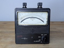 Vintage 1960s Sensitive Research Model University  AC Amperes Meter picture
