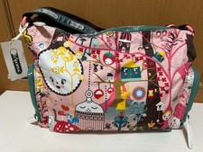 LeSportsac Artist in Residence Collaboration Boston Bag Rare Pattern picture