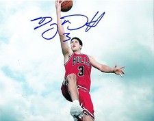 DOUG MCDERMOTT SIGNED 8X10 PHOTO AUTHENTIC AUTOGRAPH CHICAGO BULLS CREIGHTON B picture