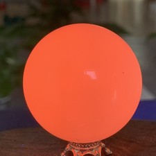 112G Natural pink calcite quartz sphere crystal ball healing UV Reactive crystal picture